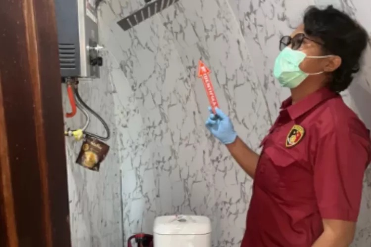 Potret kamar mandi yang menewaskan Cindy Desta. (Thread @irvan_Hardyanto)